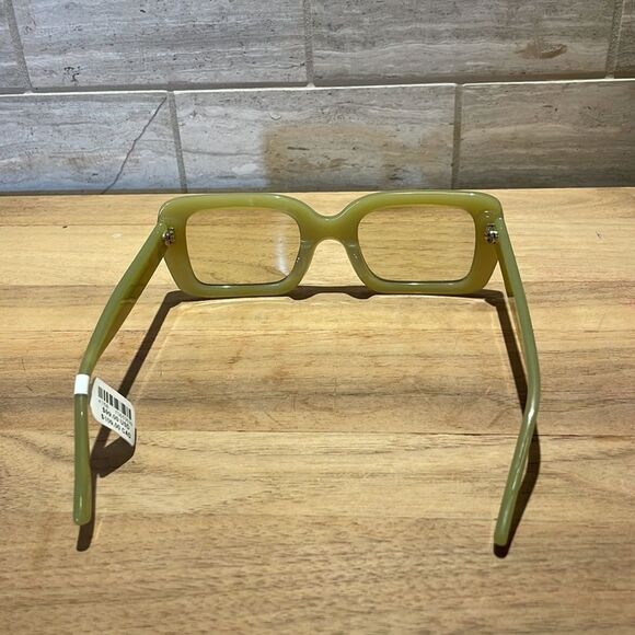 Anthropologie L Space Raie Eyewear Aries Sunglasses Green NWT - Picture 7 of 9